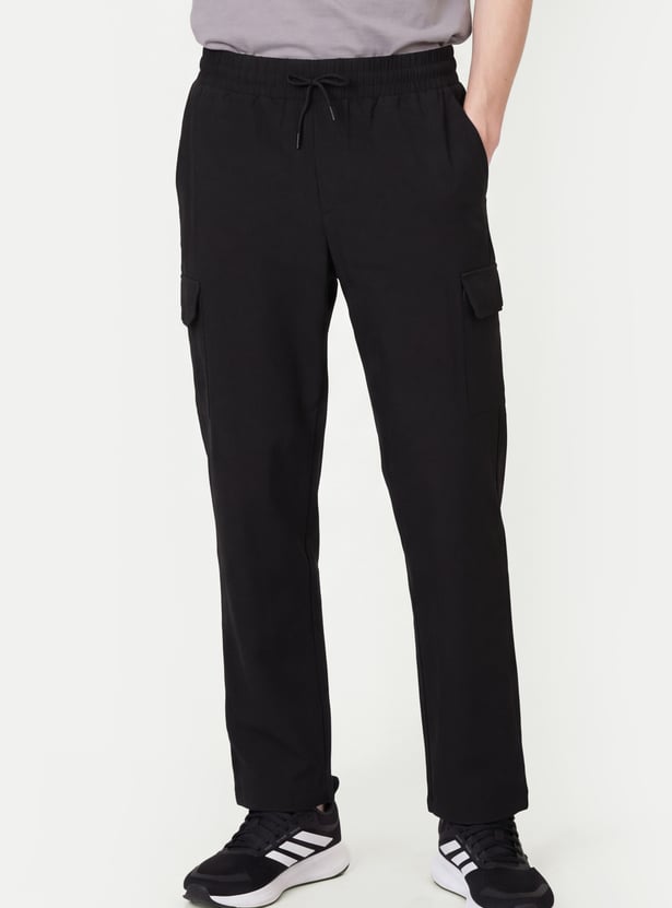 Men Solid Sports Track Pants