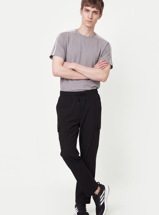 Men Solid Sports Track Pants