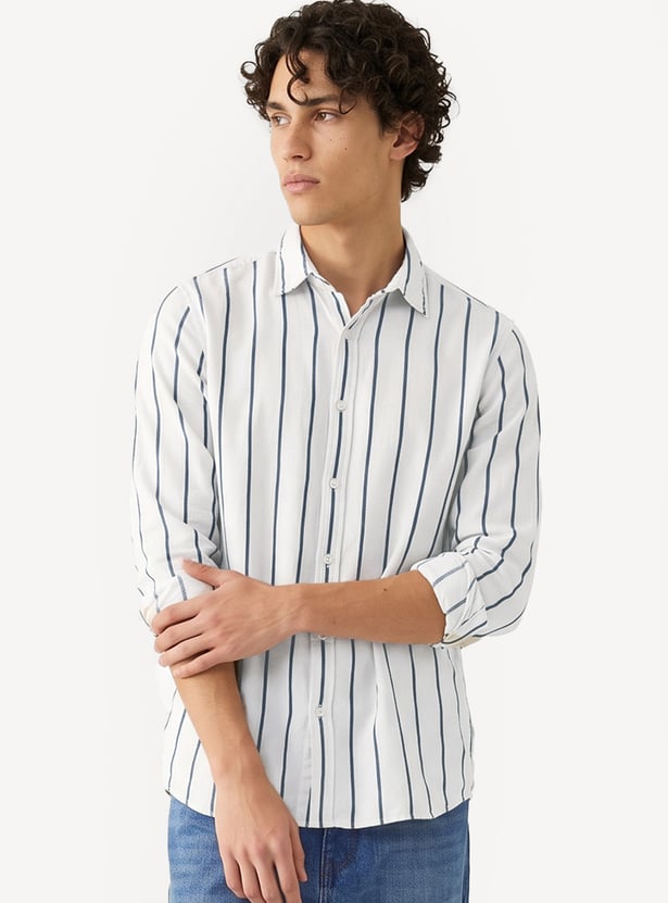 Men Striped Regular Fit Shirt