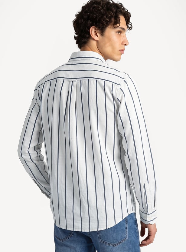 Men Striped Regular Fit Shirt