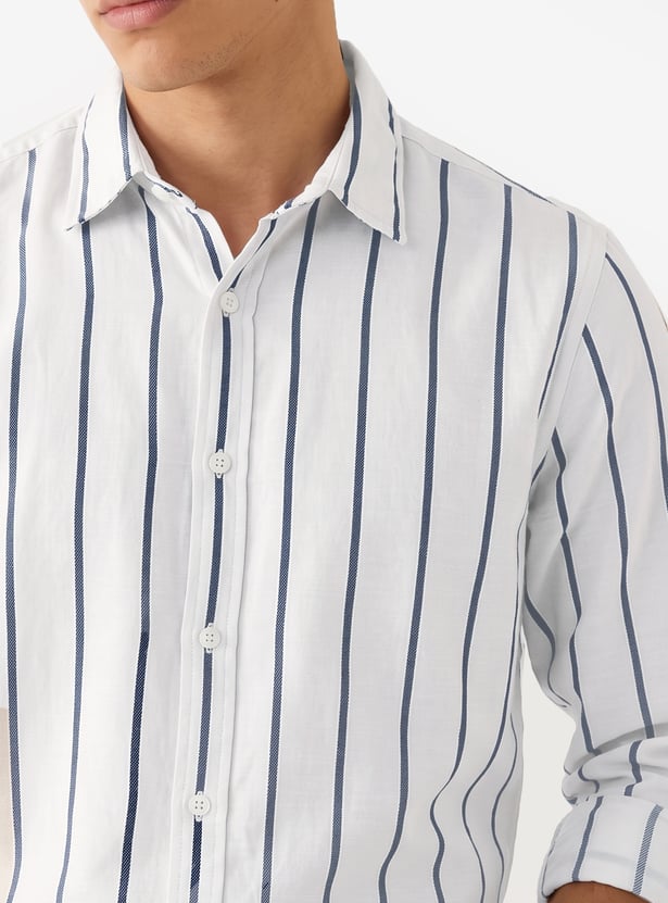 Men Striped Regular Fit Shirt