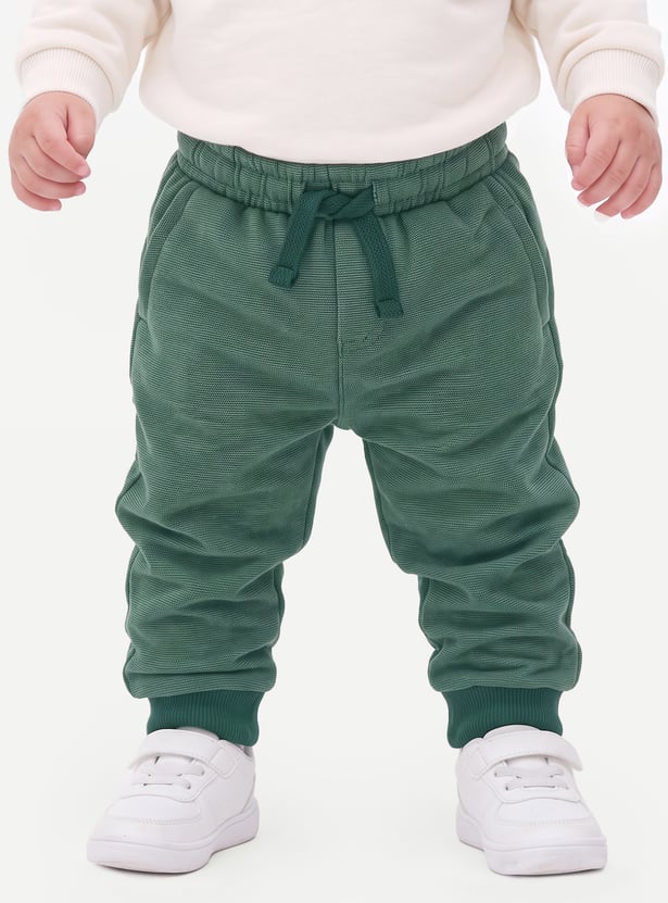 Boys Lion Applique Joggers Set