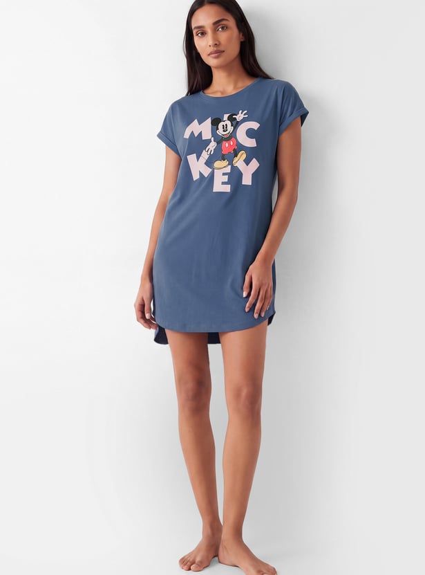Women Mickey Nightdress