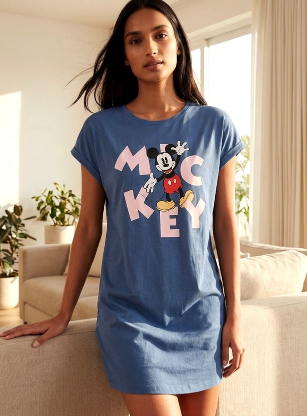 Women Mickey Nightdress