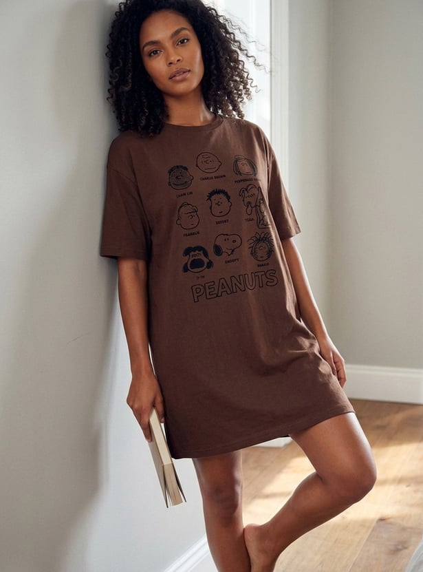 Women Printed Nightdress