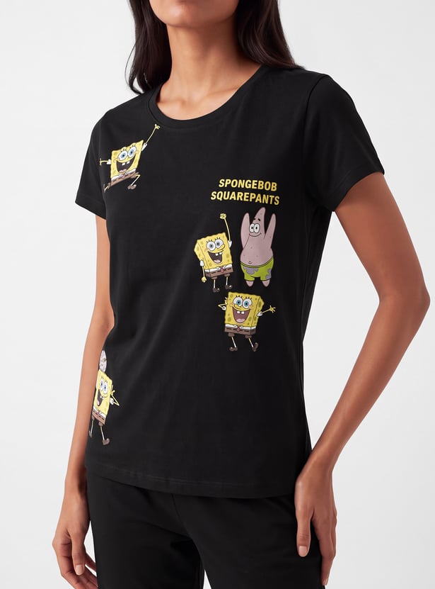 Women SpongeBob Character PJ Set