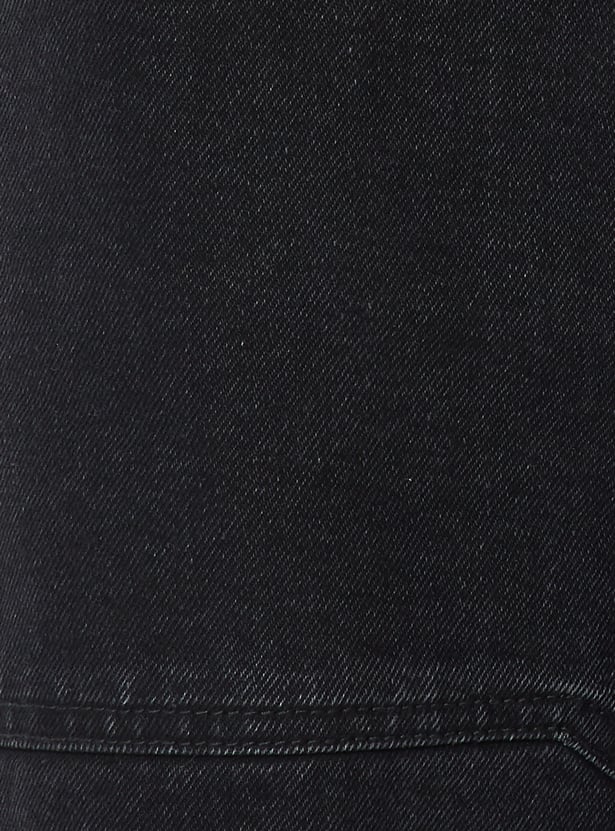Men Baggy-Fit Washed Jeans