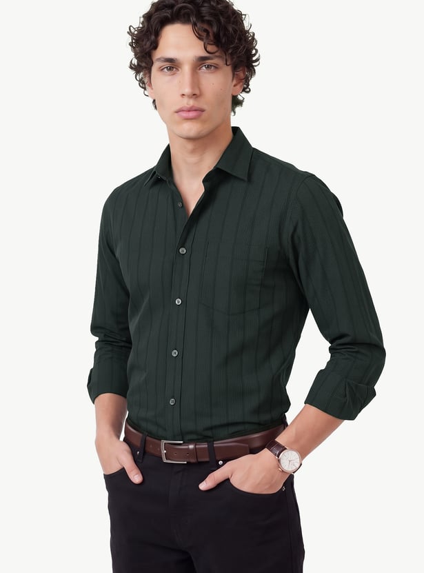 Men Striped Shirt
