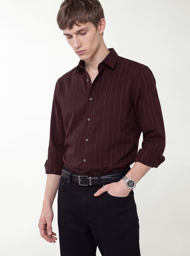 Men Striped Shirt
