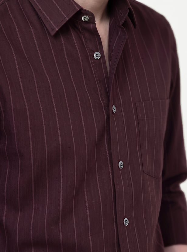 Men Striped Shirt