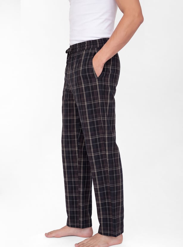 Men Checked Pyjamas