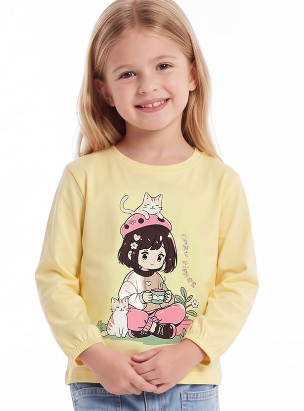 Girls Printed T-shirt
