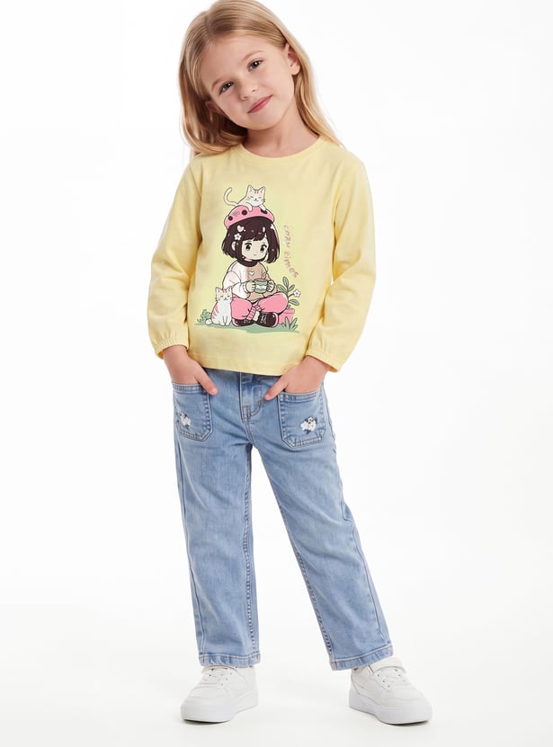 Girls Printed T-shirt