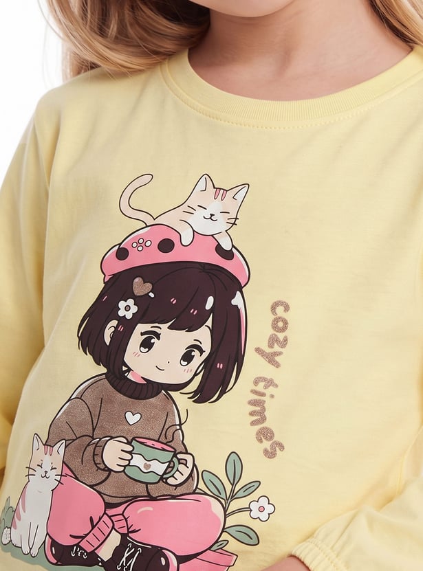 Girls Printed T-shirt