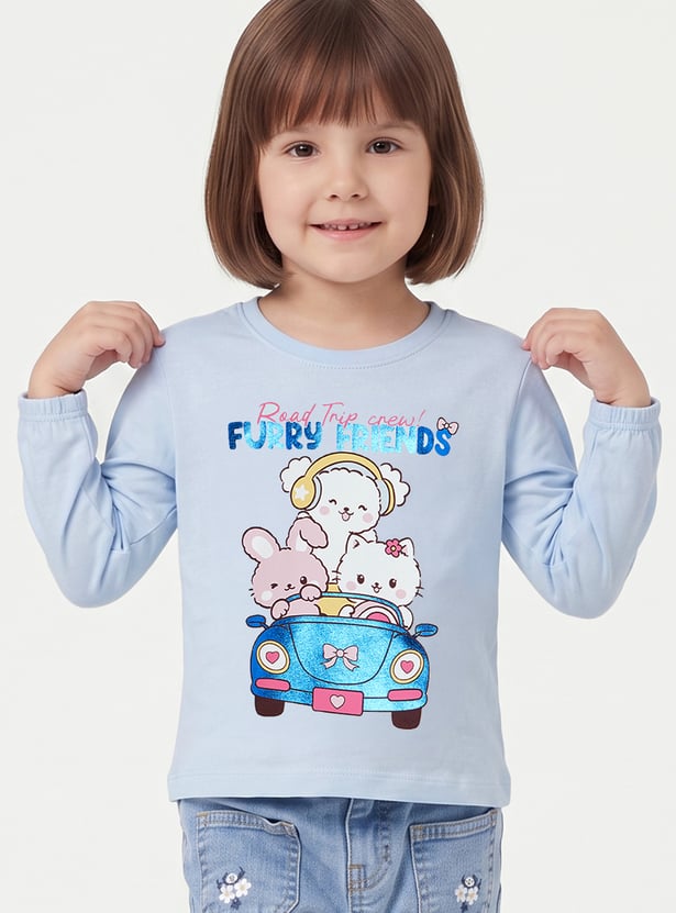 Girls Printed T-shirt