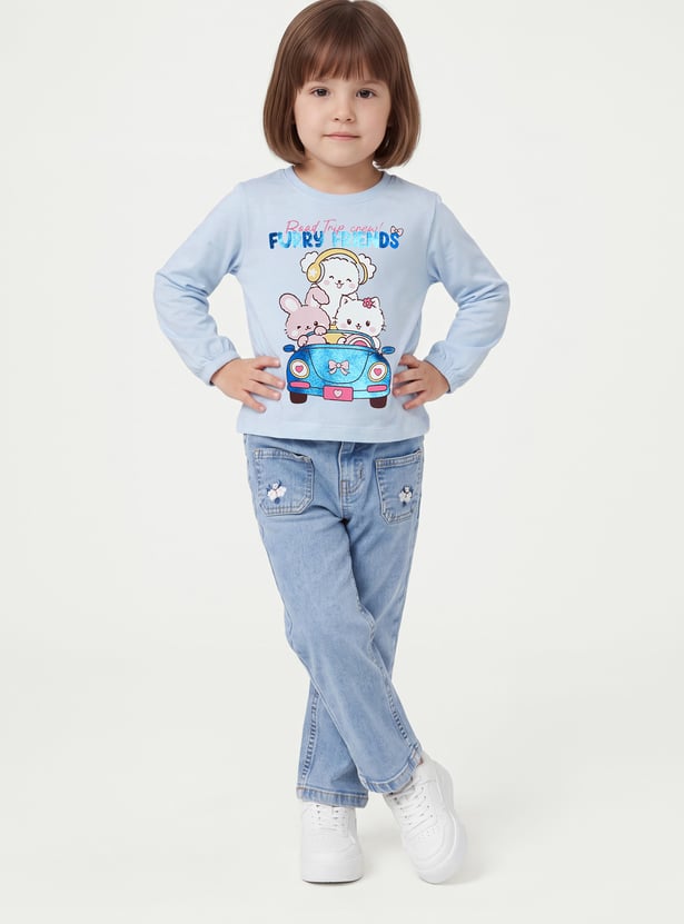 Girls Printed T-shirt