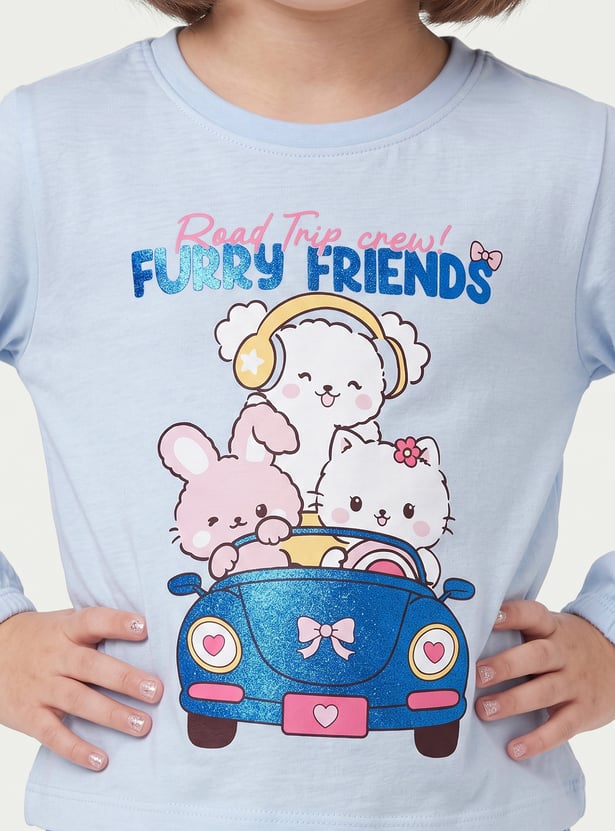 Girls Printed T-shirt