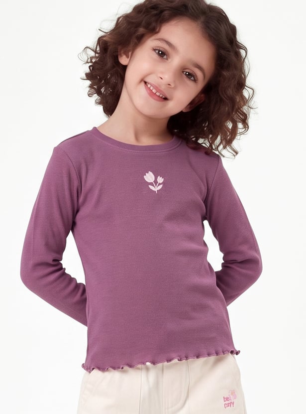 Girls Embroidered Top