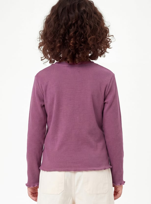 Girls Embroidered Top
