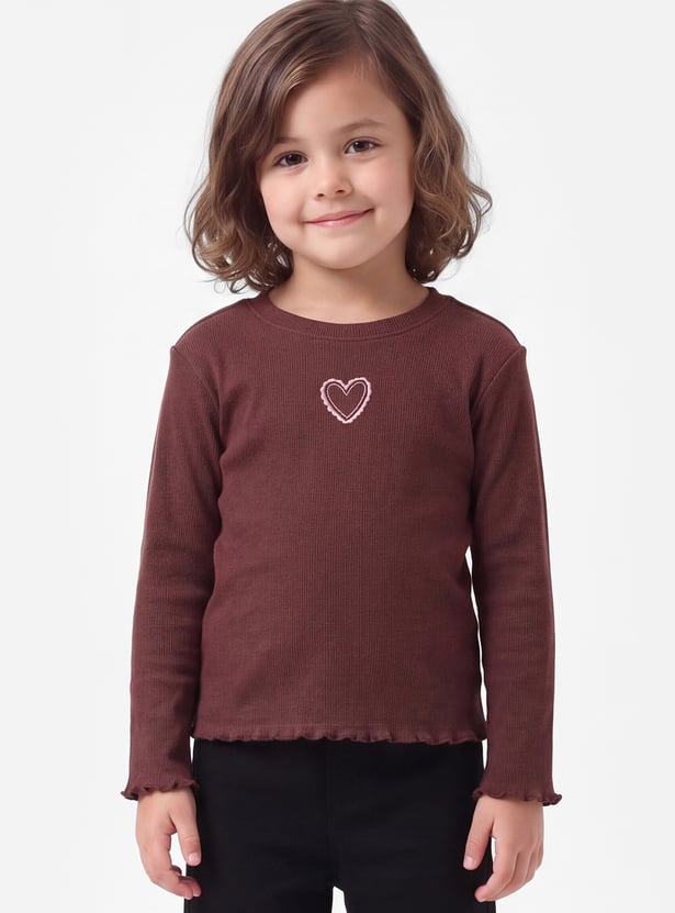 Girls Embroidered T-shirt