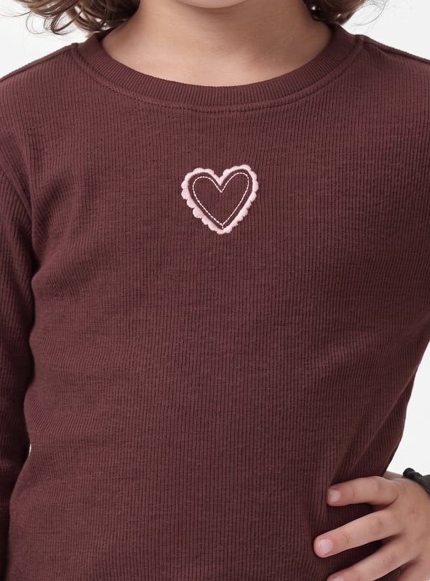 Girls Embroidered T-shirt