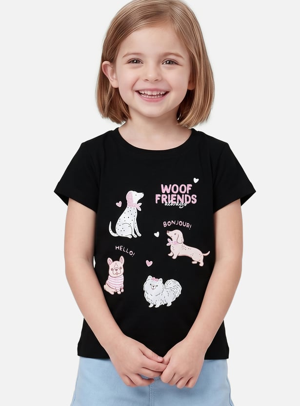 Girls Printed T-shirt
