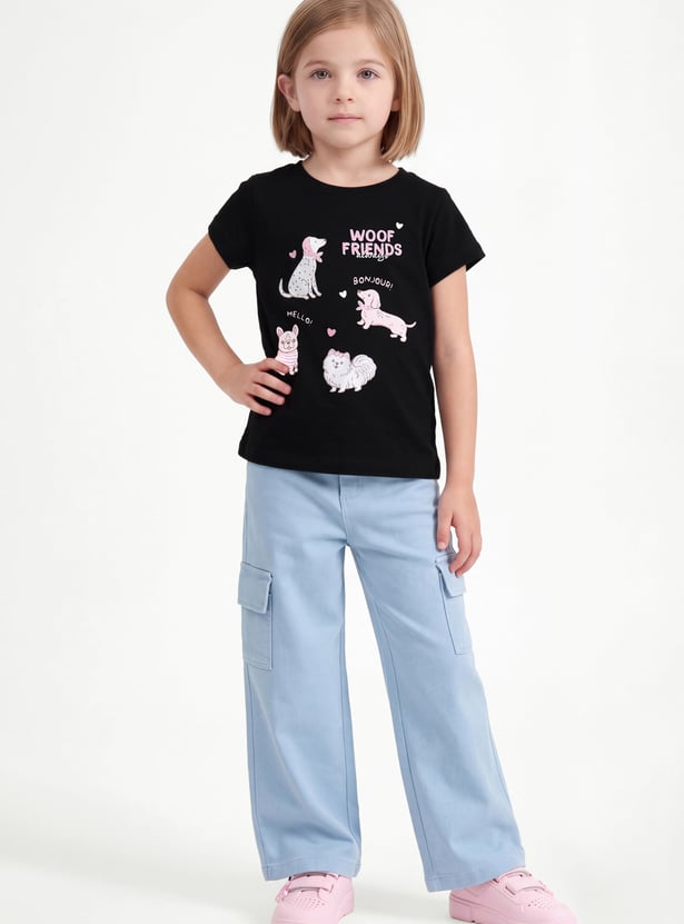 Girls Printed T-shirt
