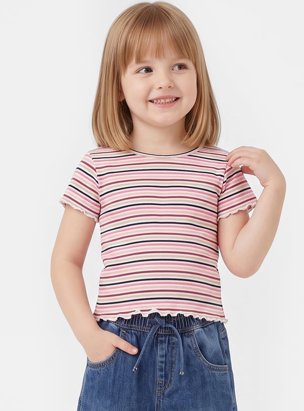 Girls Striped T-shirt