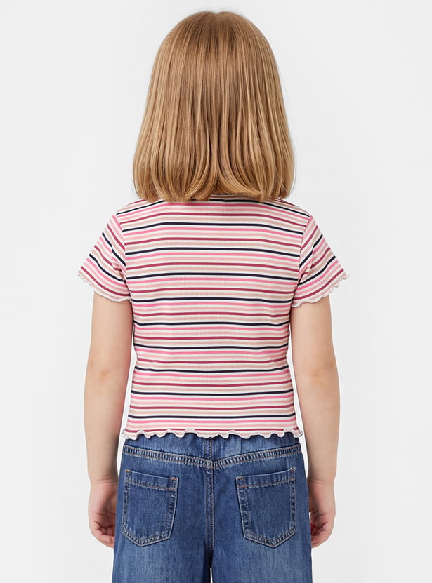 Girls Striped T-shirt