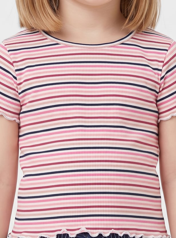 Girls Striped T-shirt