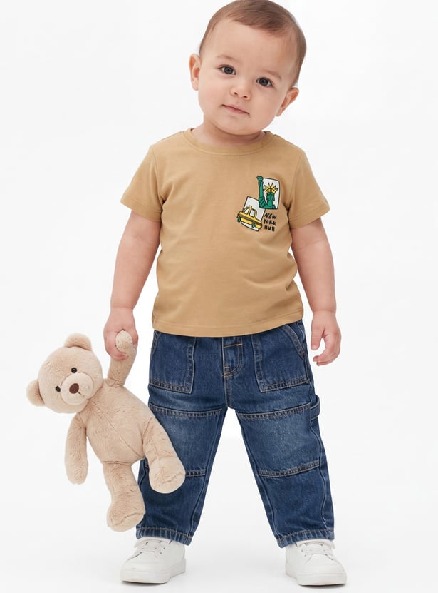 Boys Printed T-shirts - Pack of 3