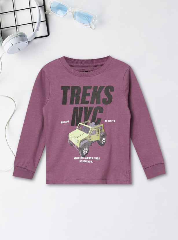 Boys Graphic Print T-shirt