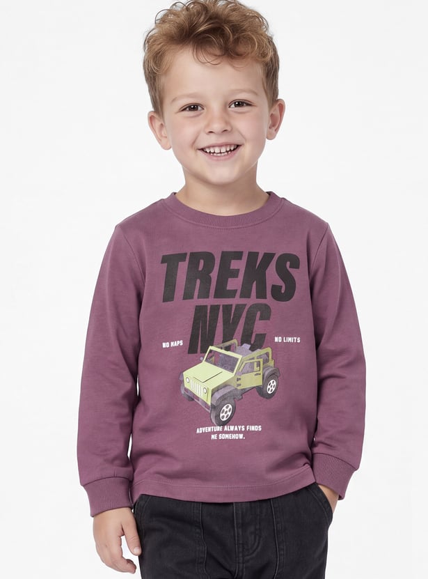 Boys Graphic Print T-shirt