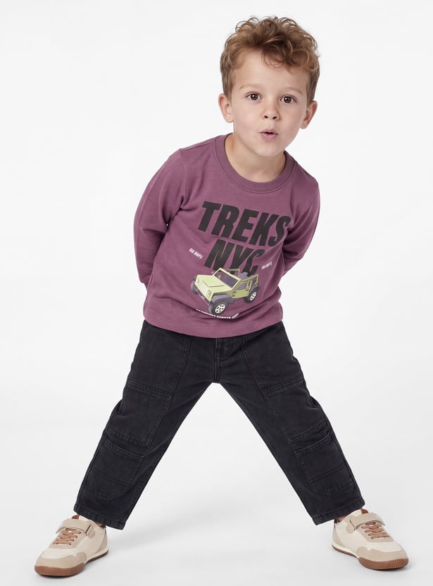 Boys Graphic Print T-shirt