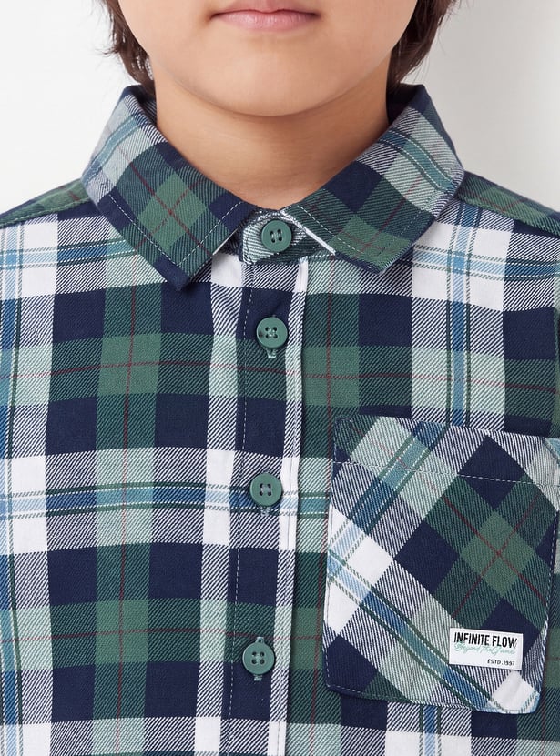 Boys Checked Shirt