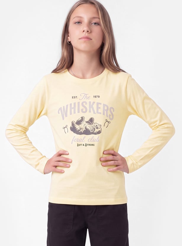 Girls Printed T-shirt