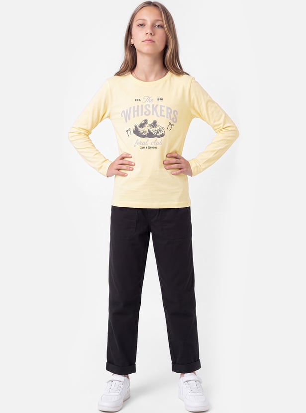Girls Printed T-shirt