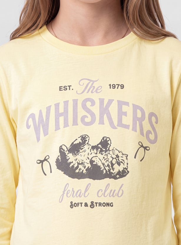 Girls Printed T-shirt