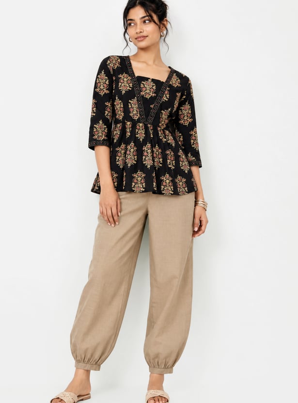 Women Solid Harem Pants