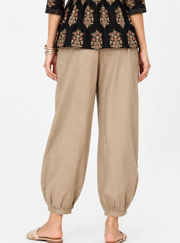 Women Solid Harem Pants