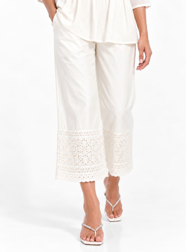 Women Embroidered Harem Pants