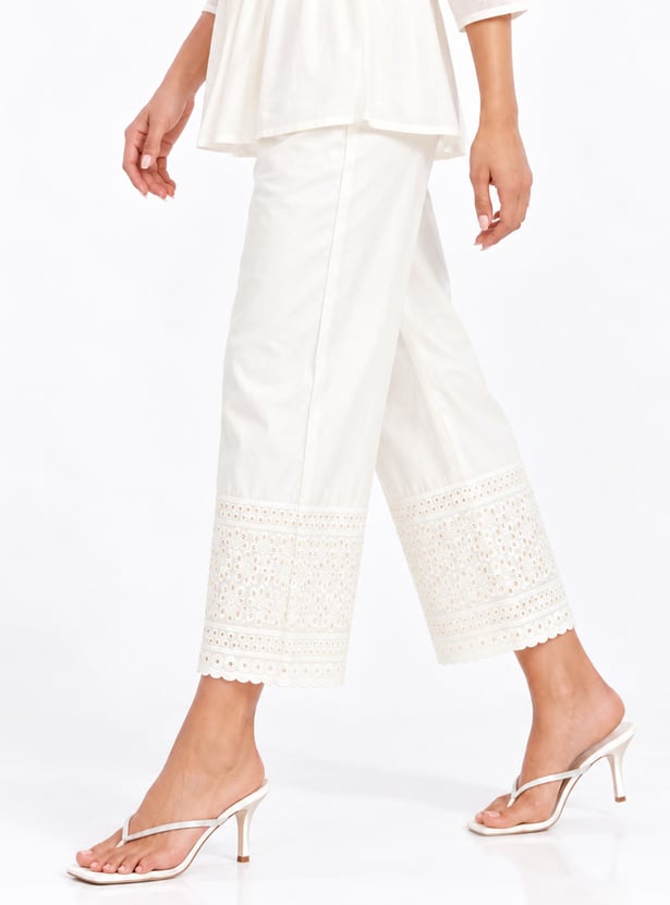Women Embroidered Harem Pants