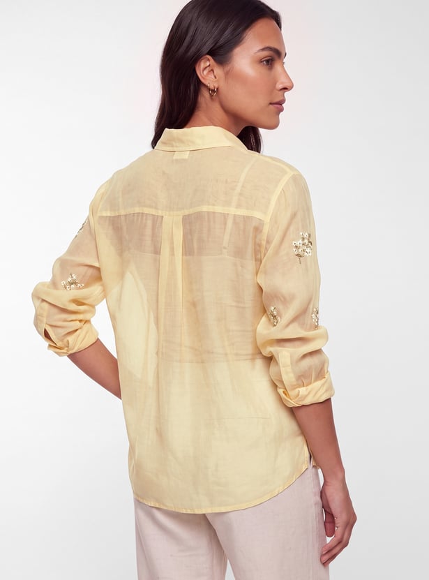 Women Embroidered Shirt