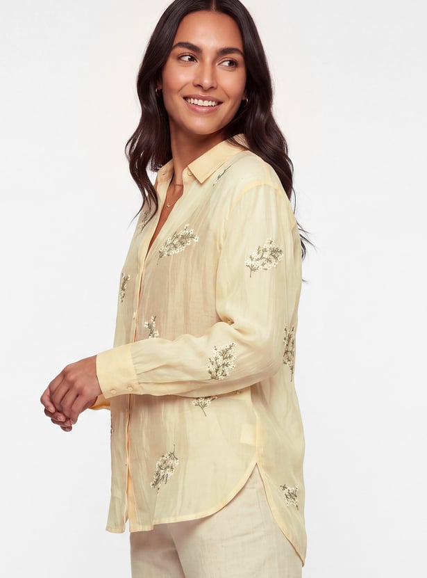 Women Embroidered Shirt
