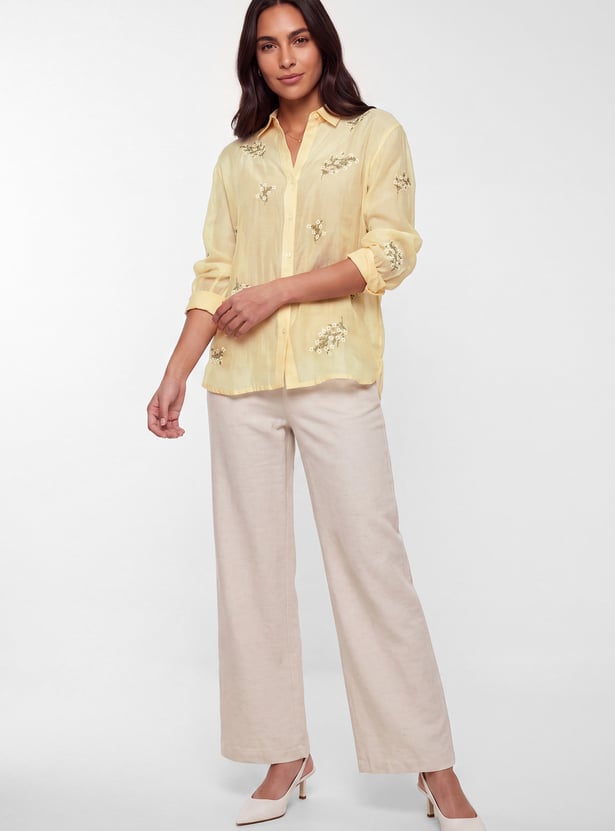 Women Embroidered Shirt