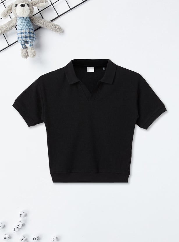 Boys Solid T-shirt - Pack of 2