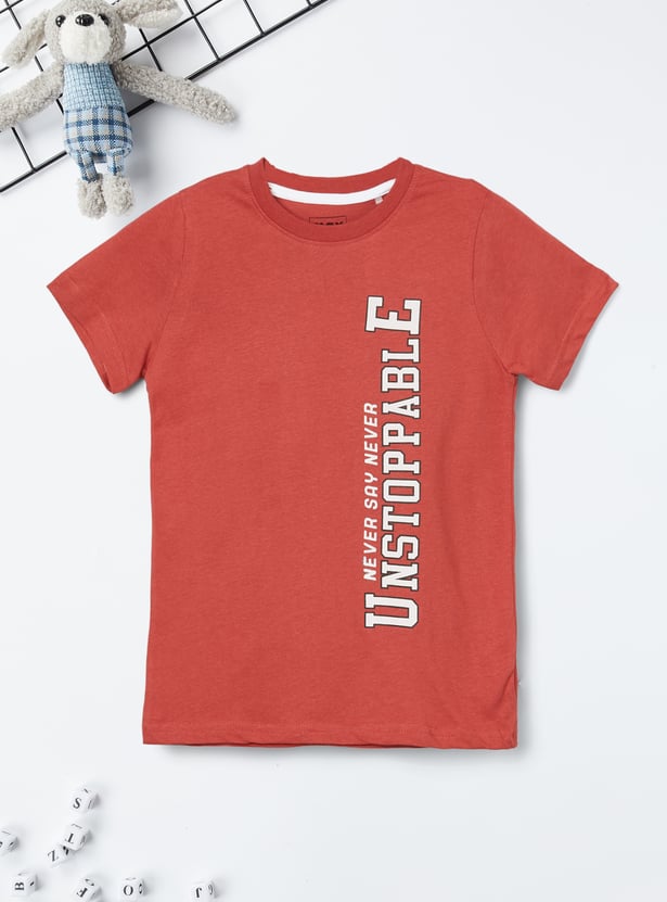 Boys Printed T-shirt - Pack of 2