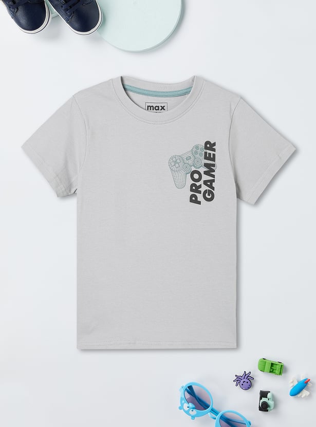 Boys Printed T-shirt - Pack of 2