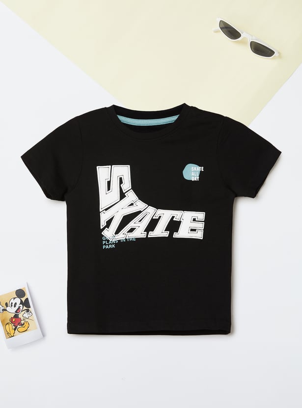 Boys Printed T-shirt - Pack of 2