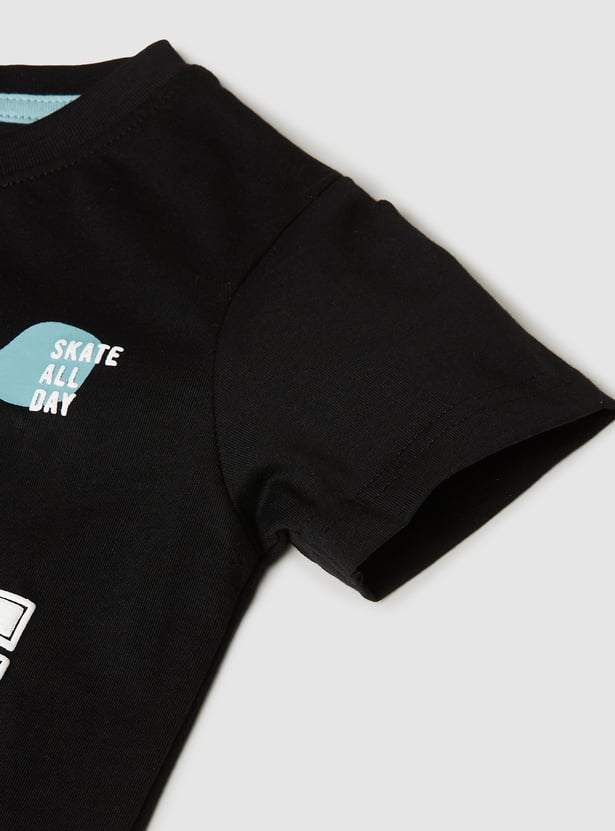 Boys Printed T-shirt - Pack of 2